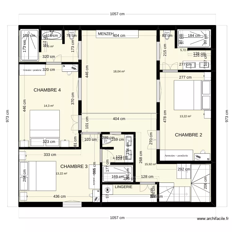 riad Kasbah 2 etage 2. Plan de 