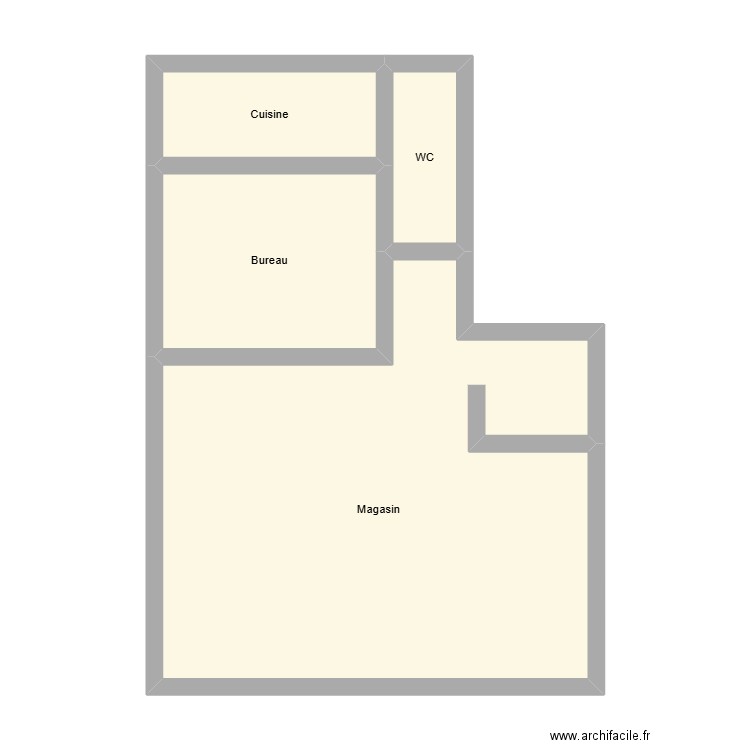 251007AG-MONTUSSAC. Plan de 4 pièces et 52 m2