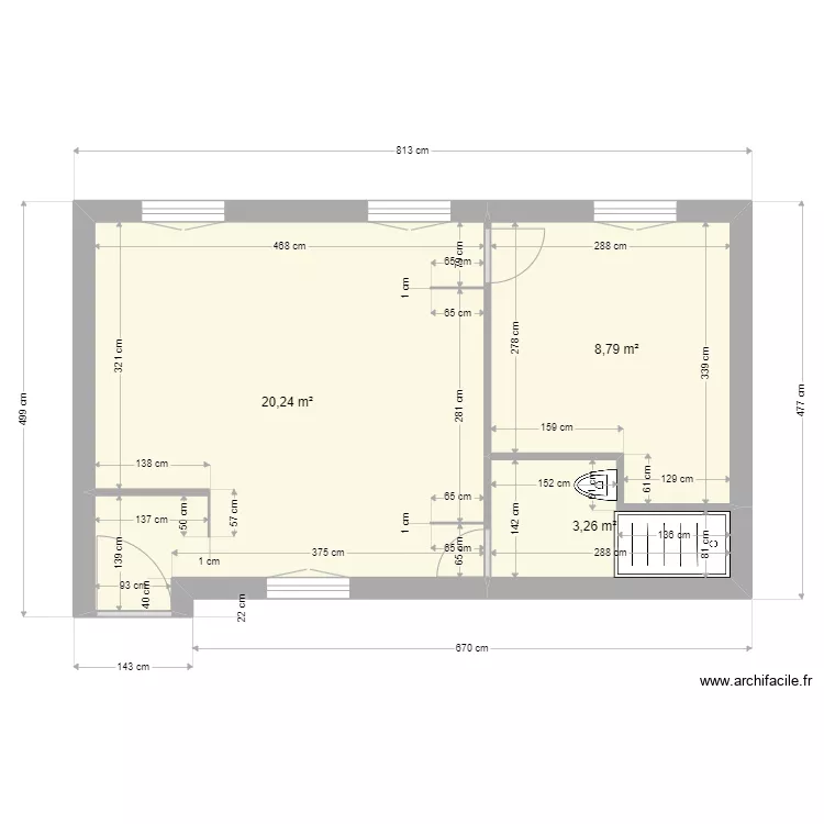 tondutti base 1. Plan de 3 et 32 m² tondutti base 1. Plan de 3 et 32 m²