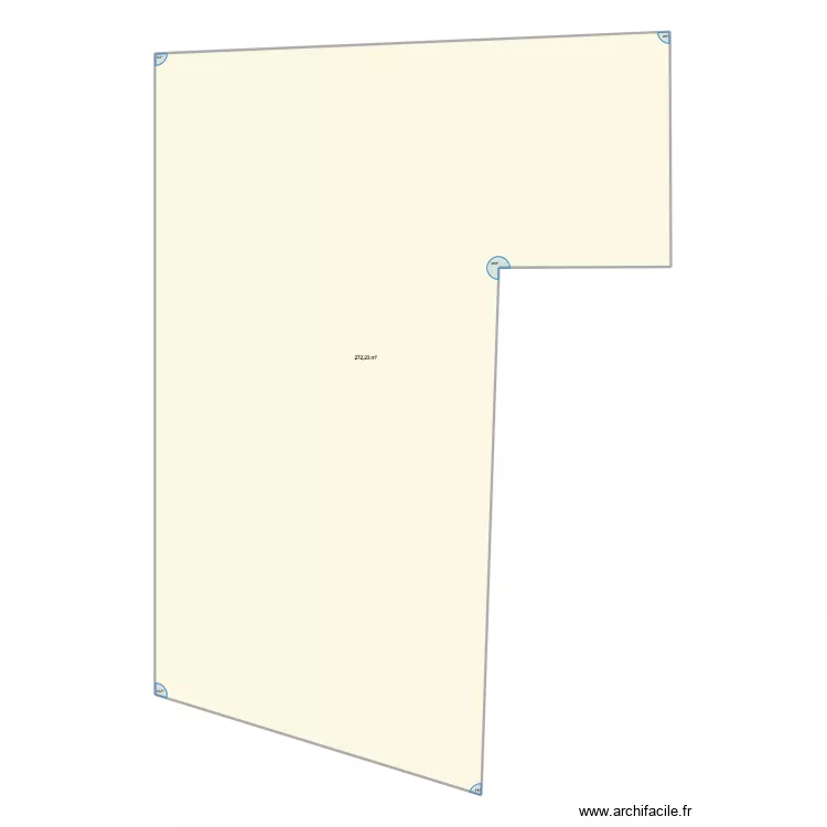 terrain ANNE. Plan de 