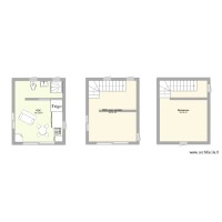 Bungalow 20m2 avec mezzanine projet essaouira