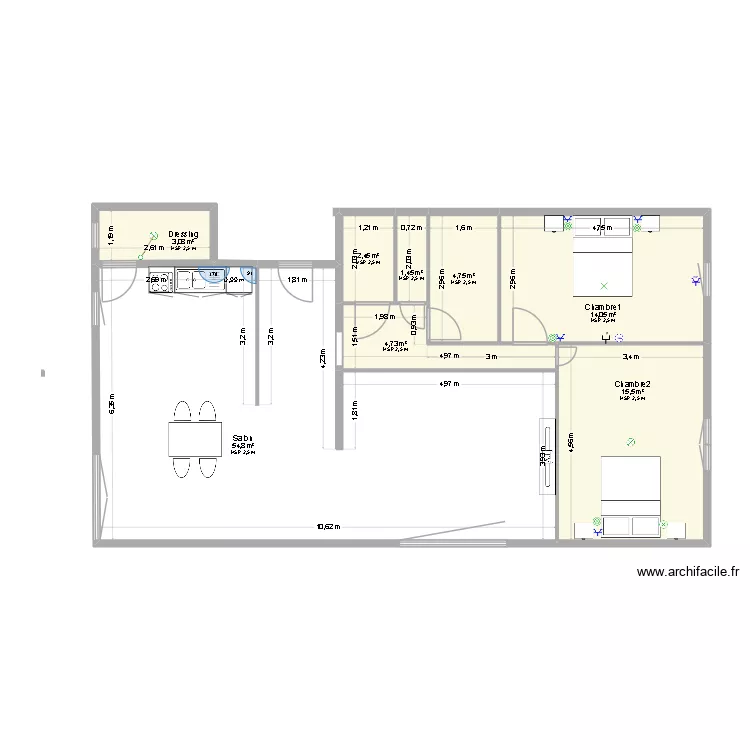 appart fameck. Plan de 8 et 101 m² appart fameck. Plan de 8 et 101 m²