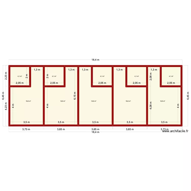 Projet Kpalongo 4. Plan de 30 et 297 m² Projet Kpalongo 4. Plan de 30 et 297 m²