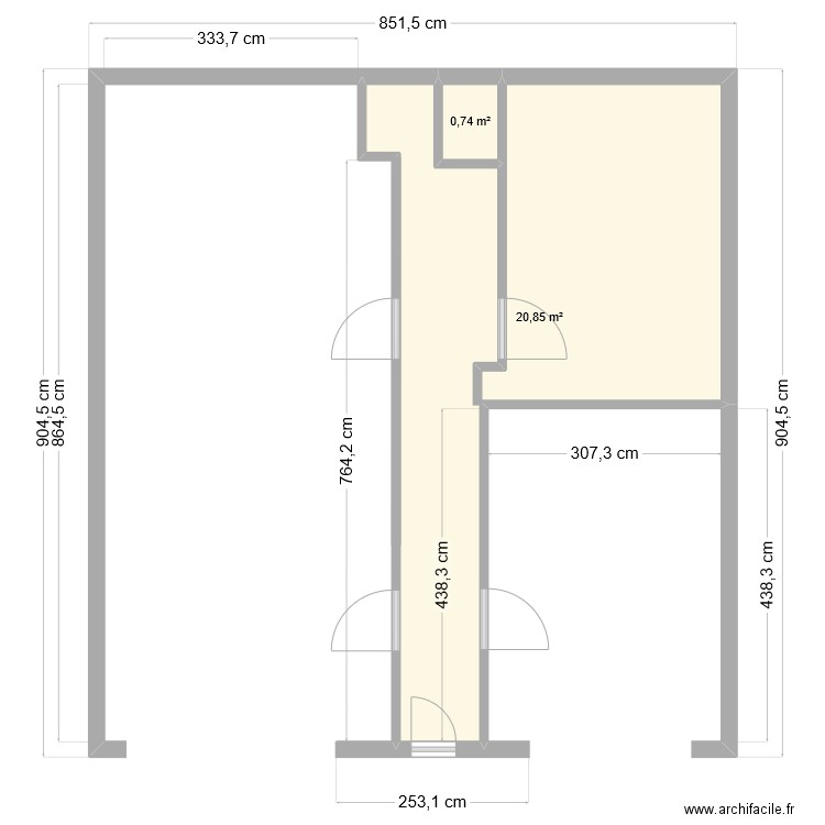 rdc. Plan de 0 pièce et 0 m2