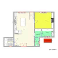 Plan Rdc - Bombart &eacute;tat futur