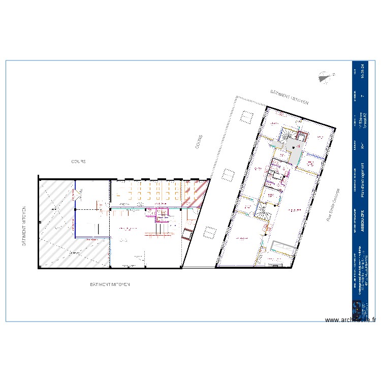 Plan SABLAGE LABO. Plan de 0 pièce et 0 m2