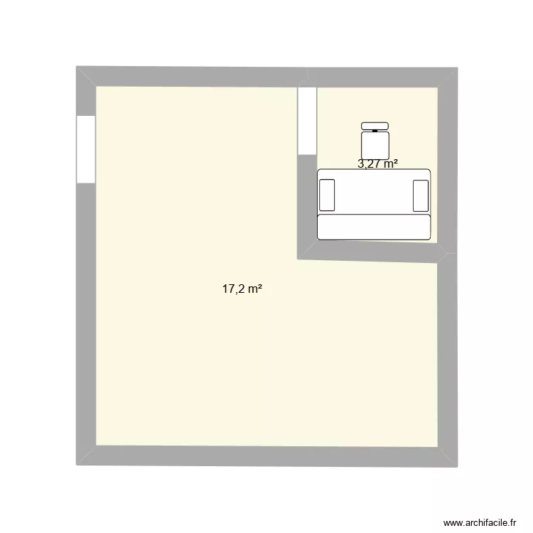 PLAN MASSAGE. Plan de 2 et 20 m² PLAN MASSAGE. Plan de 2 et 20 m²
