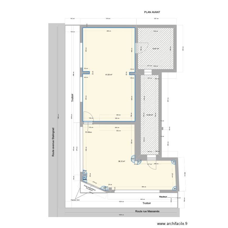 MAGASIN 1. Plan de 0 pièce et 0 m2