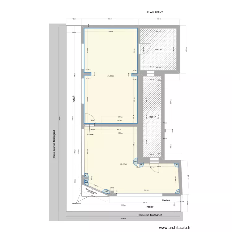 MAGASIN 1. Plan de 