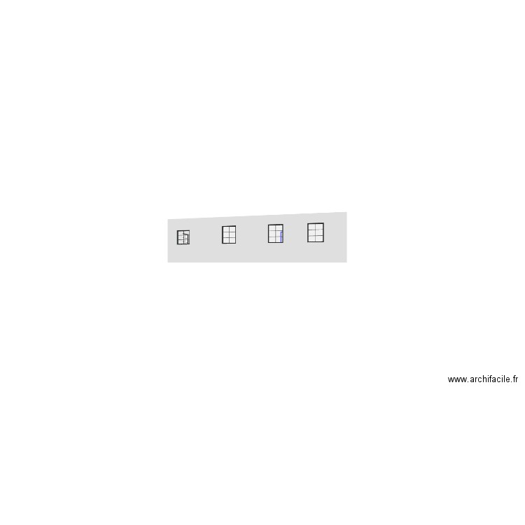 killer. Plan de 7 pièces et 78 m2