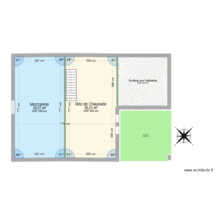 PlanSousCombles. Plan de 0 pièce et 0 m2