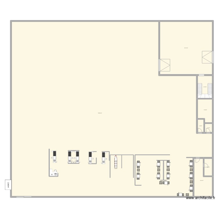 auchan. Plan de 0 pièce et 0 m2