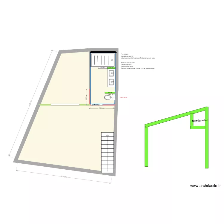 CABOT (modification janvier 2024). Plan de 