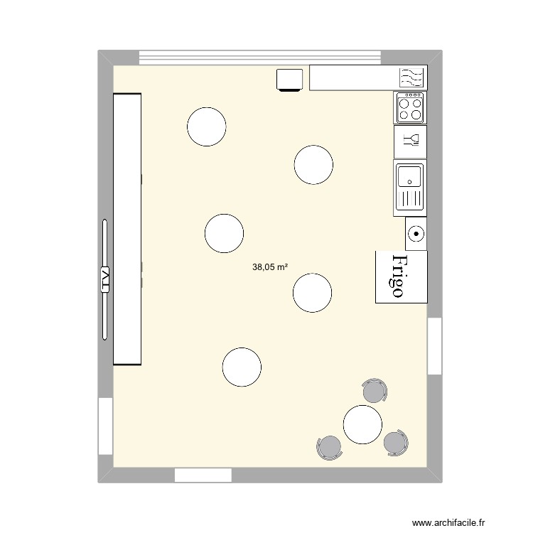 Apres pour l&rsquo;evenement. Plan de 0 pièce et 0 m2