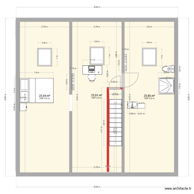 frerot amenagement .. Plan de 0 pièce et 0 m2