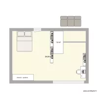 1er étage mireval 68m2