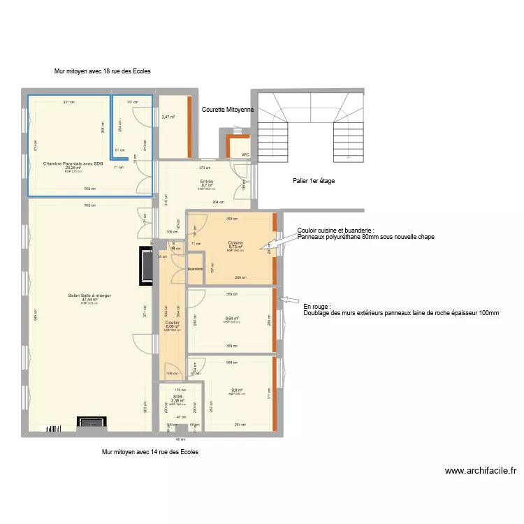 16 Ecoles iSOLATION. Plan de 