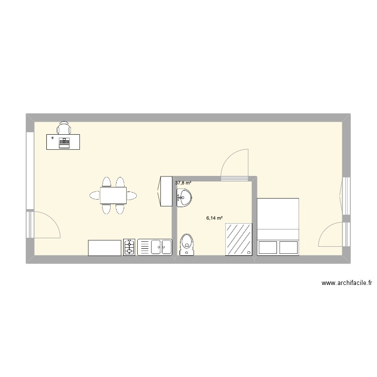Doillon. Plan de 0 pièce et 0 m2