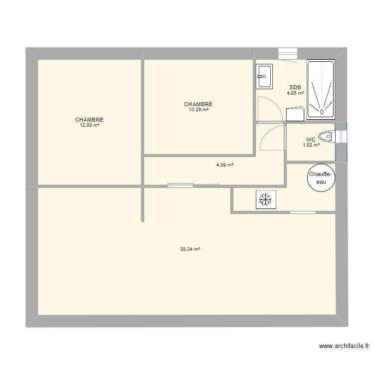 TEST. Plan de 0 pièce et 0 m2