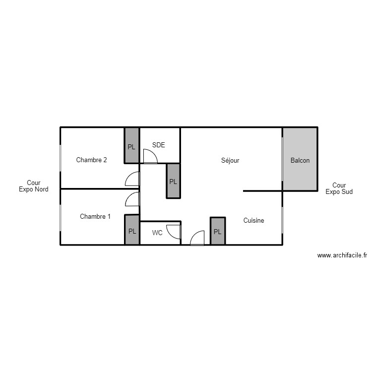 Plan BENLOLO . Plan de 0 pièce et 0 m2