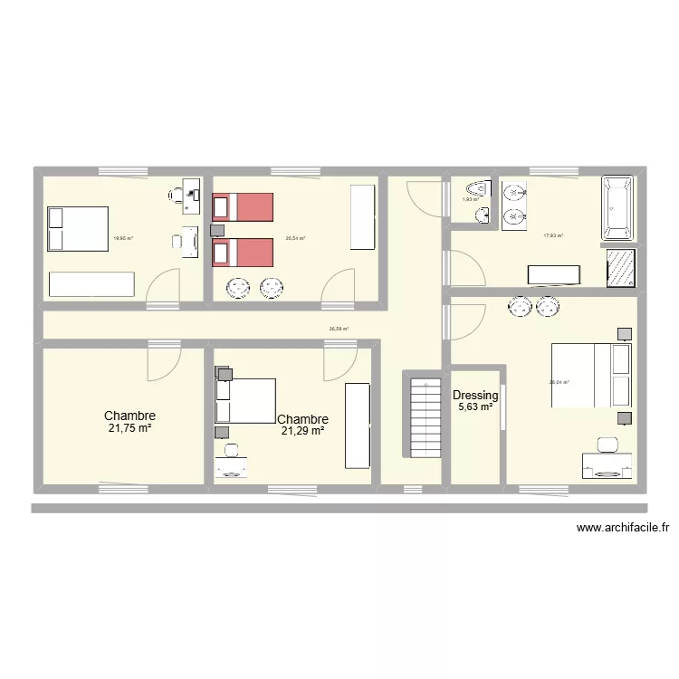 etage. Plan de etage. Plan de