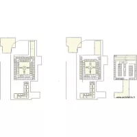 emprise au sol  rez de chauss&eacute;e UNIVERSITE
