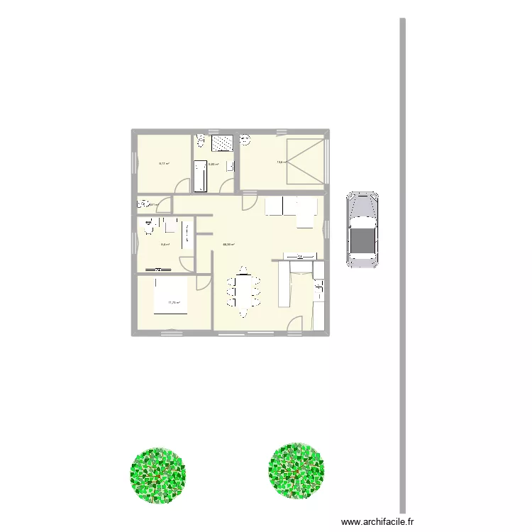 test. Plan de 7 et 132 m² test. Plan de 7 et 132 m²