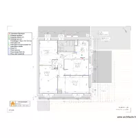 Plan &eacute;lectrique R+1 Malinge Gandon