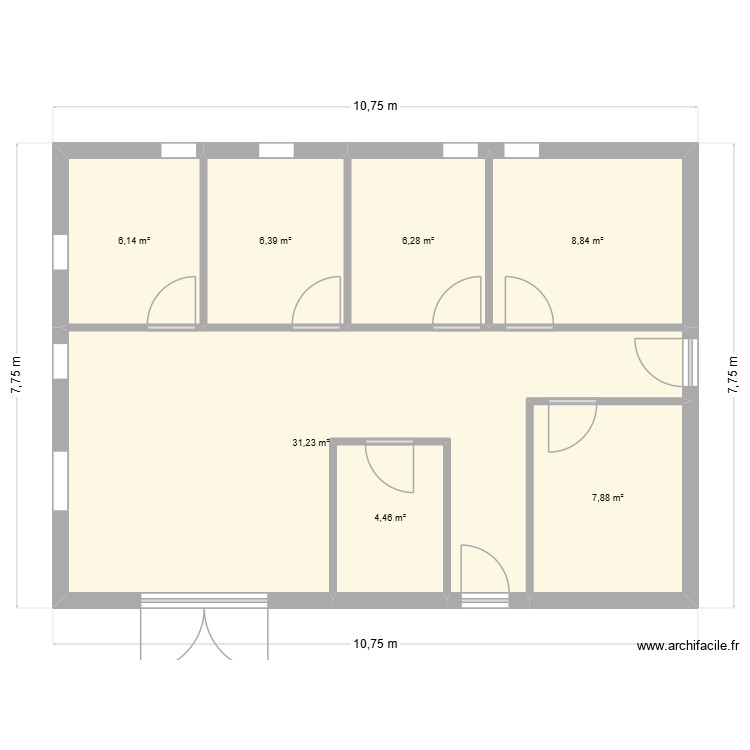 accueil mairie 2. Plan de 0 pièce et 0 m2