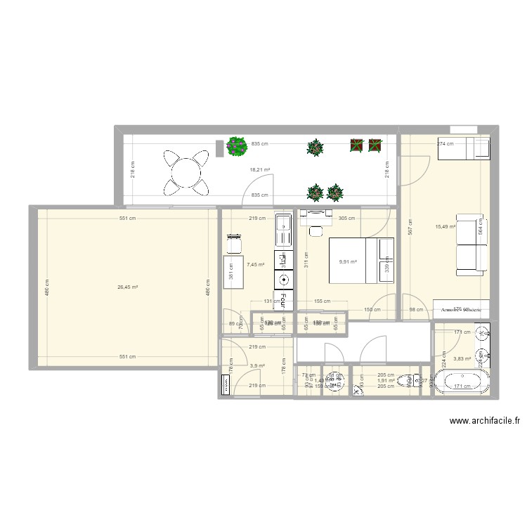Marseille V2. Plan de 0 pièce et 0 m2