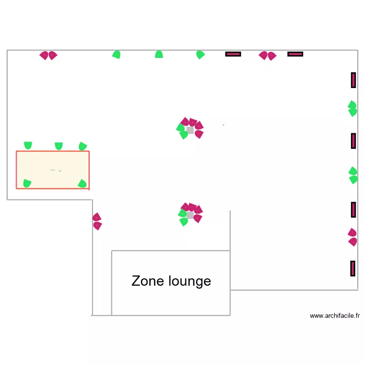 CPL UTOULOUSE. Plan de 1  et 53 m²