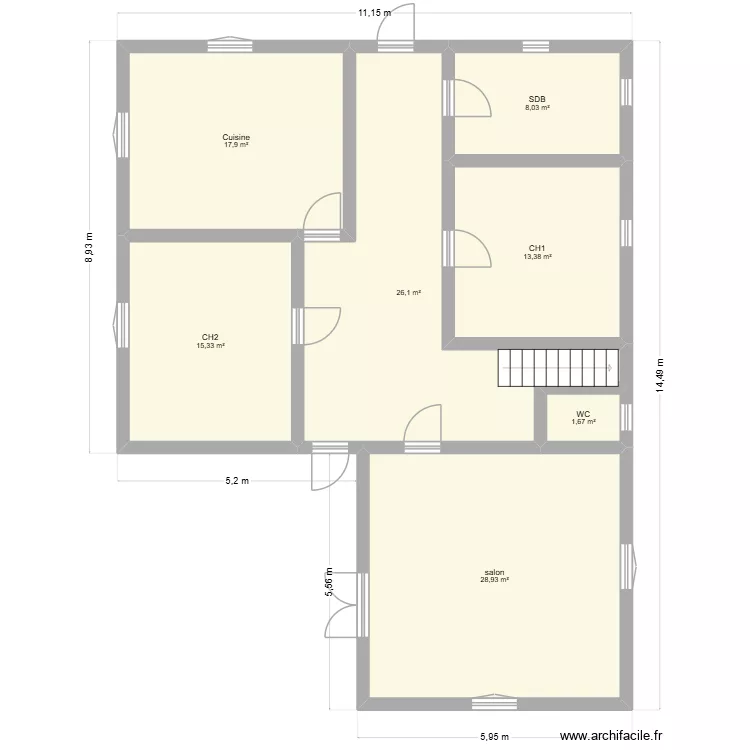 Beni mhira__V1. Plan de 7 et 111 m² Beni mhira__V1. Plan de 7 et 111 m²