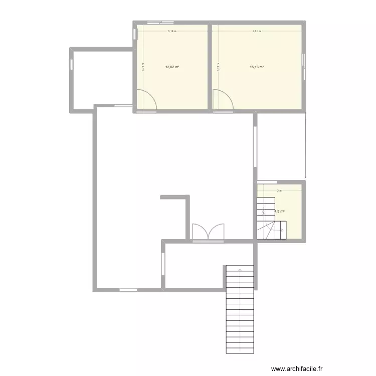 BERENICE 2. Plan de 3 Pièces et 32 m² BERENICE 2. Plan de 3 Pièces et 32 m²