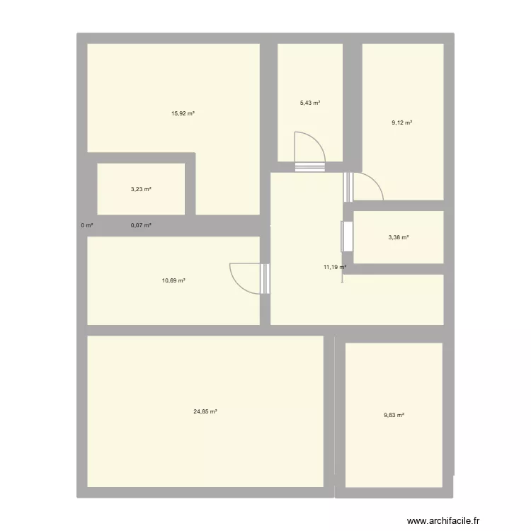 cas nil. Plan de 11 Pièces et 94 m² cas nil. Plan de 11 Pièces et 94 m²