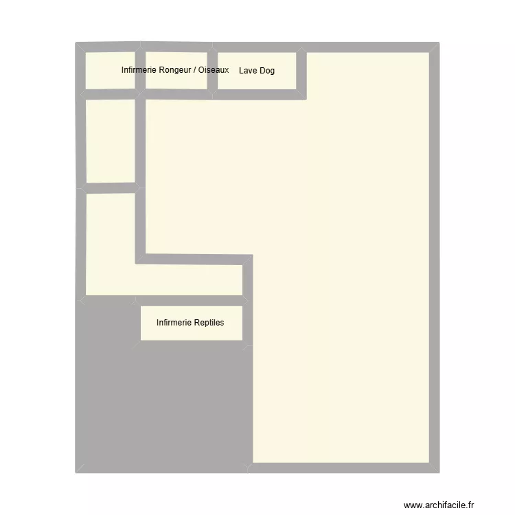 plant animalerie. Plan de 8 et 60 m² plant animalerie. Plan de 8 et 60 m²