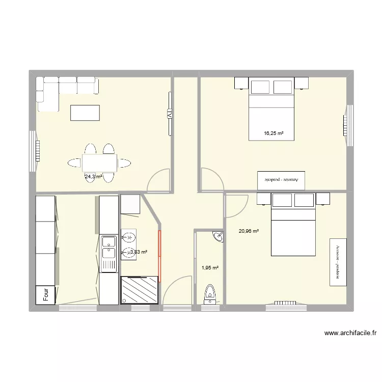 mathilde. Plan de 5 et 67 m² mathilde. Plan de 5 et 67 m²