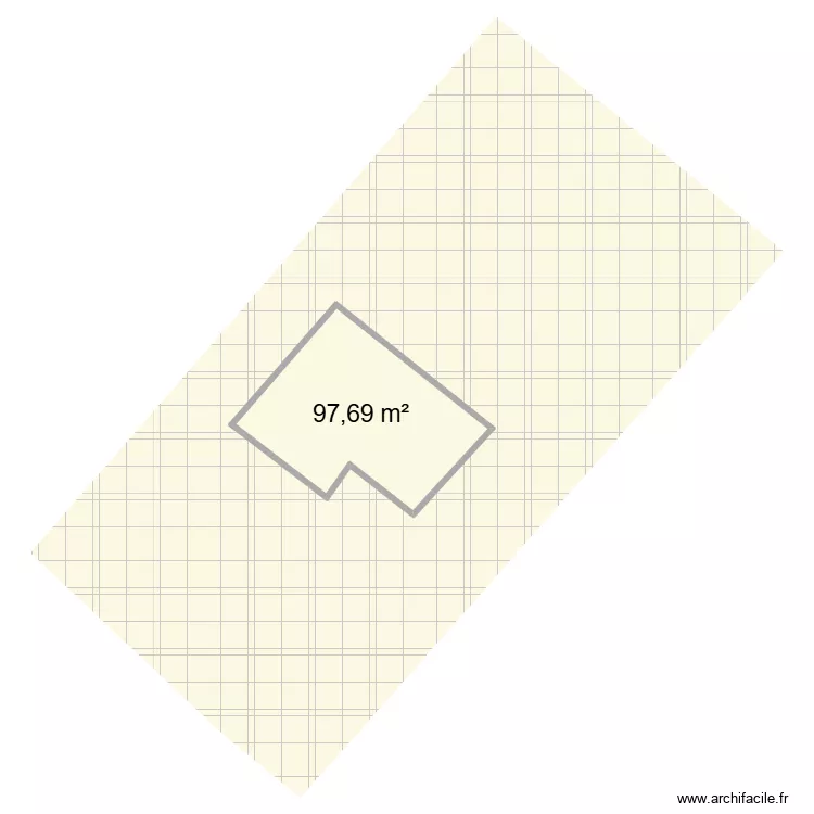 ArchiFacile PRO CADASTRE. Plan de 1  et 98 m²