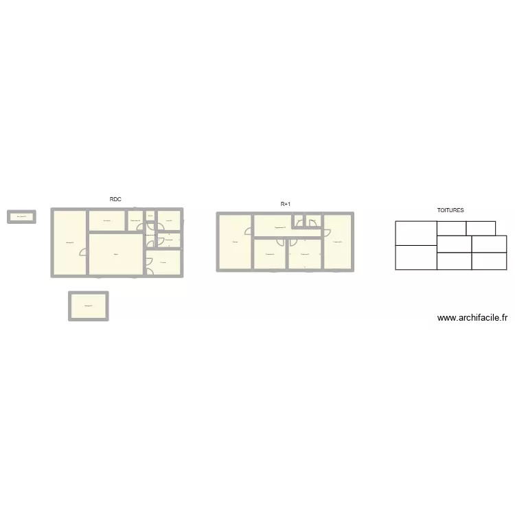 350602812. Plan de 18  et 213 m²