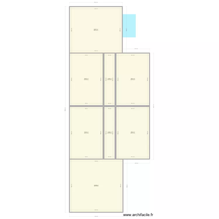 dalle &eacute;tage c. Plan de 