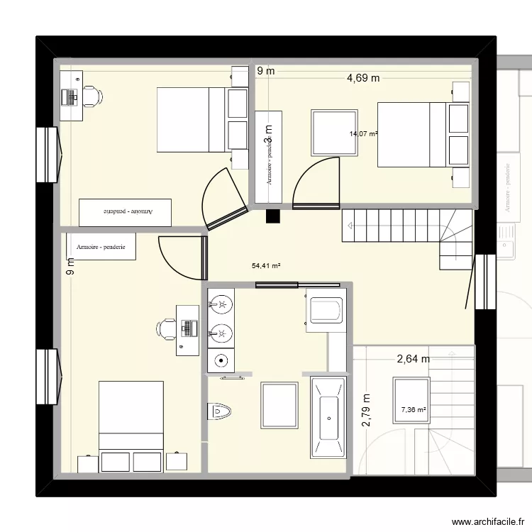 Maison Chou. Plan de Maison Chou. Plan de