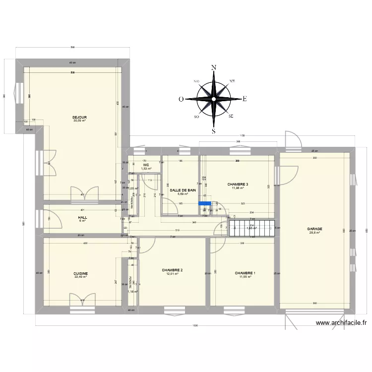 Maison achat. Plan de 13 et 136 m² Maison achat. Plan de 13 et 136 m²