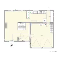 Maison Cormeilles-RDC-RADIATEURS_OPTION 2