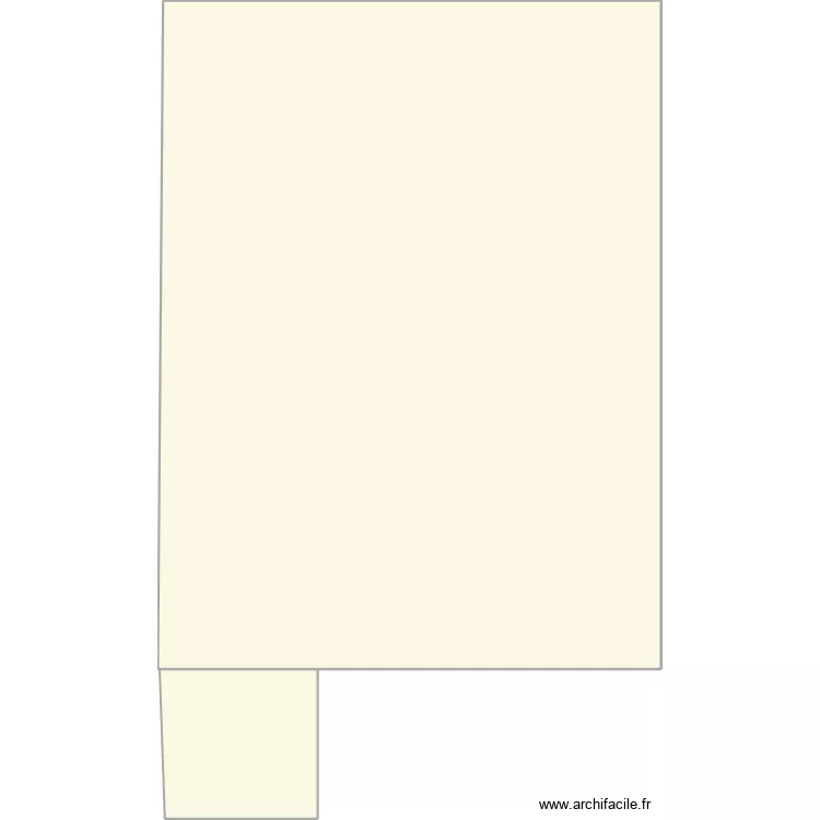 Plan sol maison Aynac. Plan de 