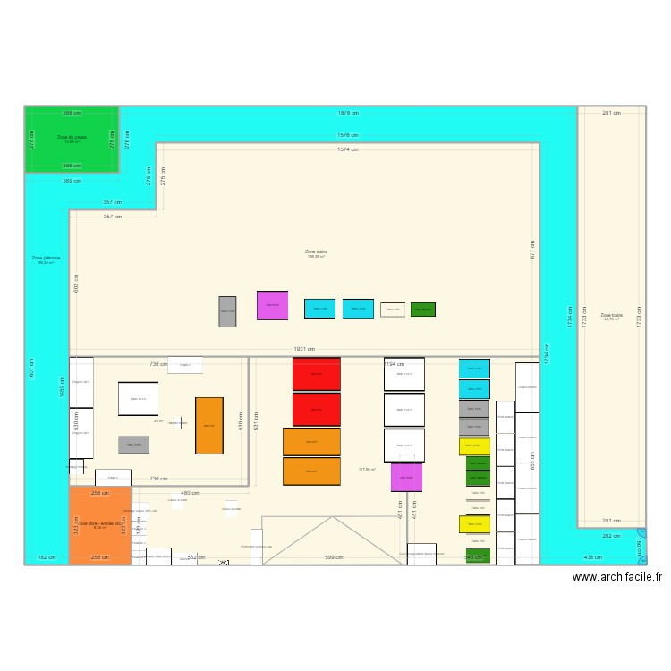 Installation selon nouvelle confirguration v3. Plan de 0 pièce et 0 m2