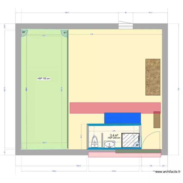 6-JOIE HOUSE FUTUR ETAGE 2 sans TOIT. Plan de 10 Pièces et 127 m² 6-JOIE HOUSE FUTUR ETAGE 2 sans TOIT. Plan de 10 Pièces et 127 m²