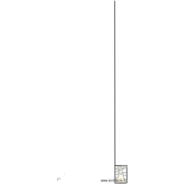 nouveau bureau C.G Construction. Plan de 14 pièces et 195 m2