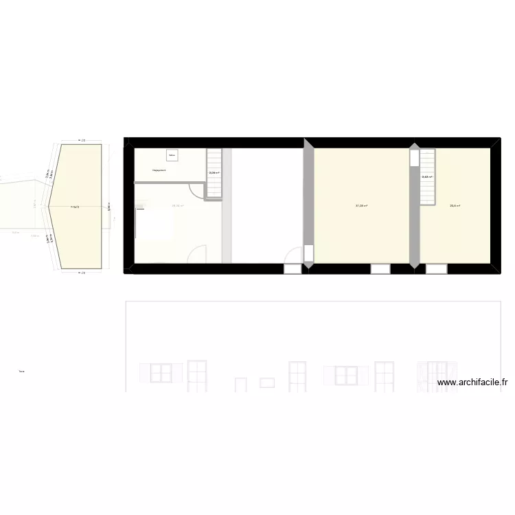 ETAGE- projet -2. Plan de 