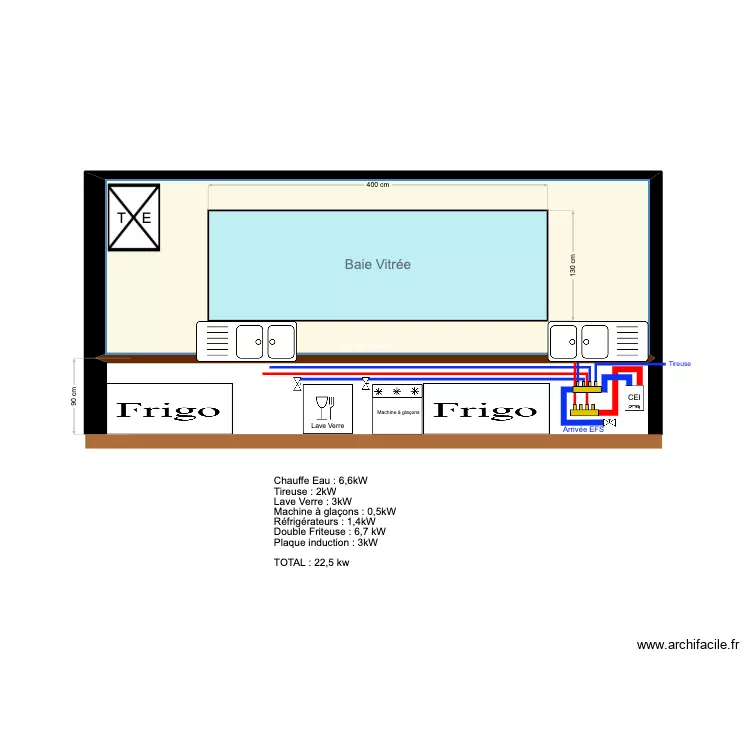 élévation plomberie. Plan de élévation plomberie. Plan de