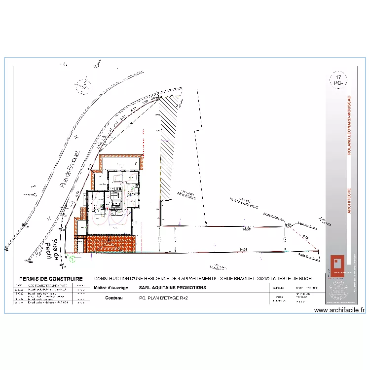 MOUSSAC APT201. Plan de 