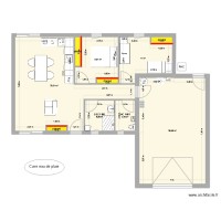 maison 72m2, 2 chambres et garage 40m2